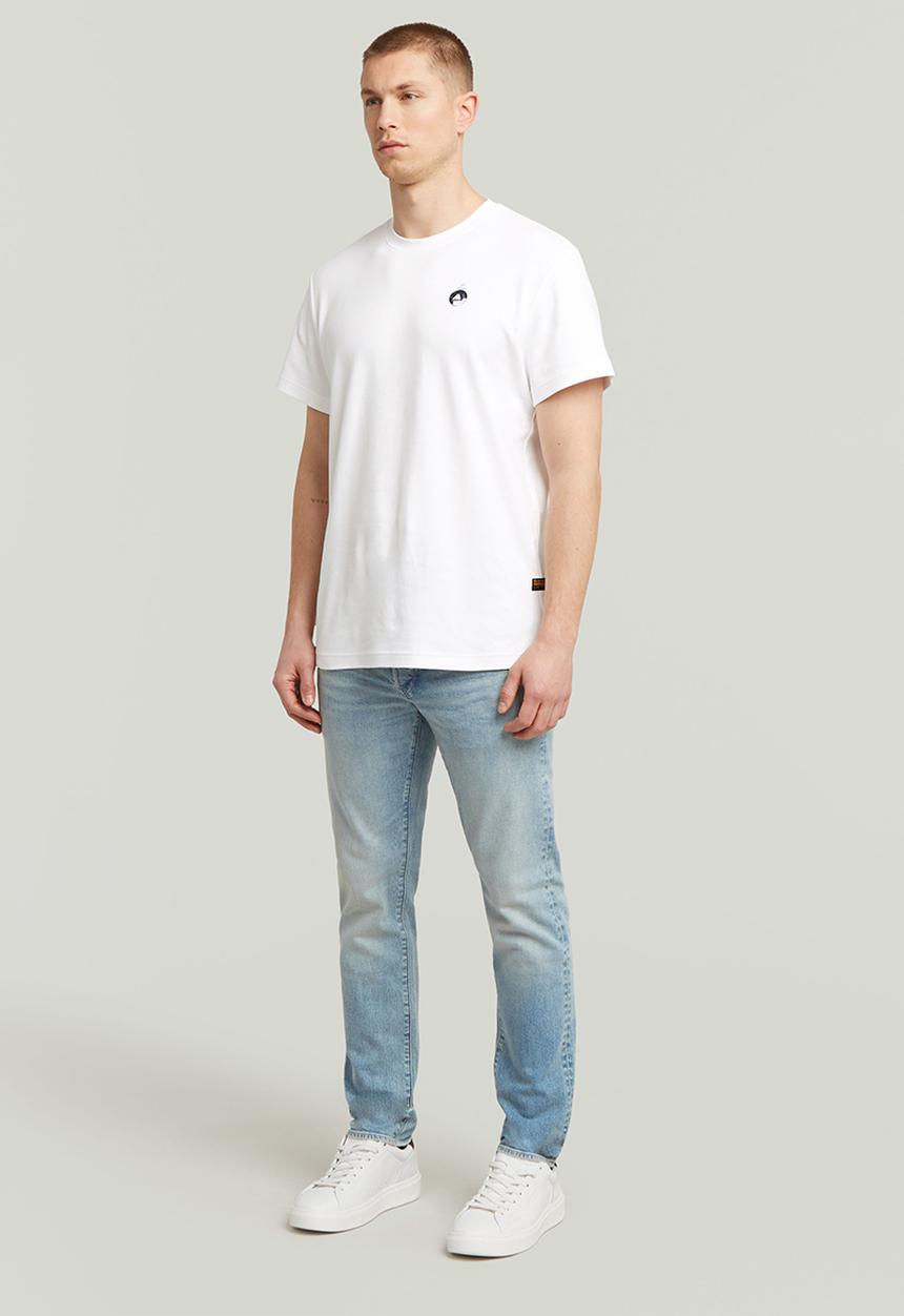 G-STAR - 3301 Slim - Sun Faded Pacific Blue