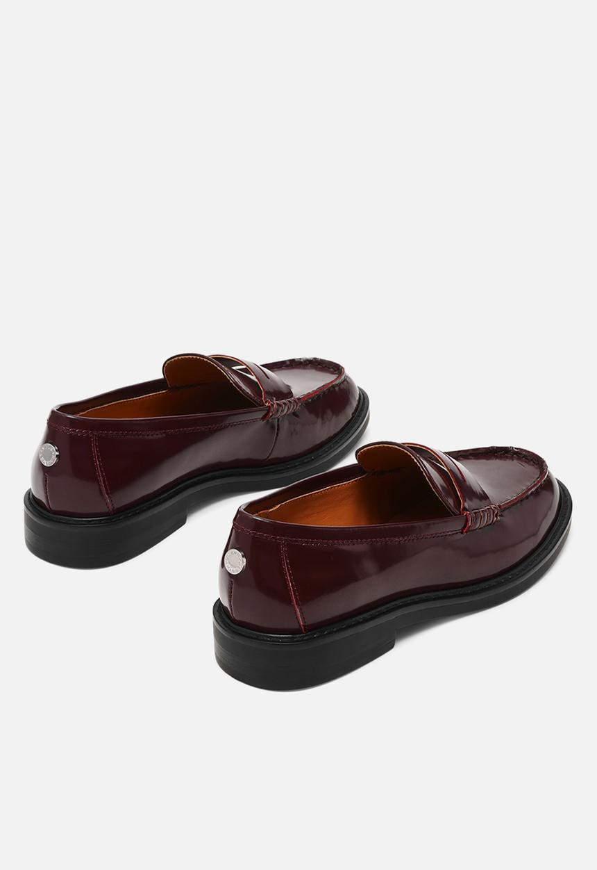 Steve Madden - Adison loafer  - wine leath