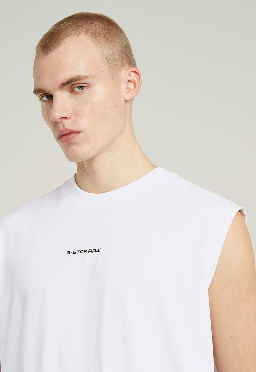 G-STAR - Boxy S\L R T - White