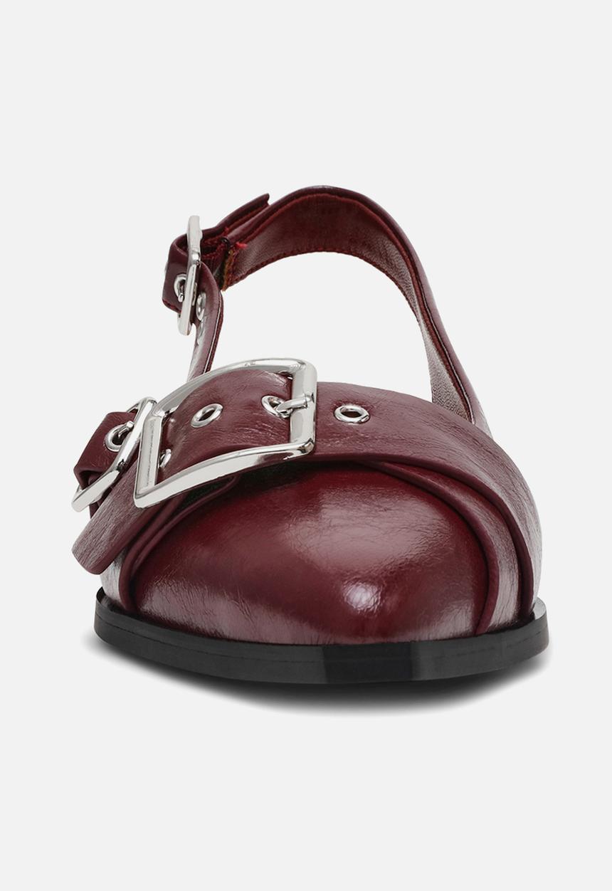 Steve Madden - Grezly slingback - dk cherry lacq