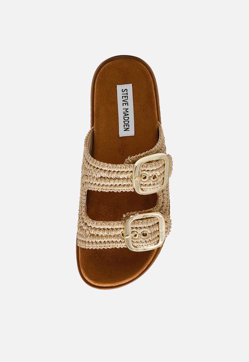 Steve Madden - Miramar slide - nat raffia