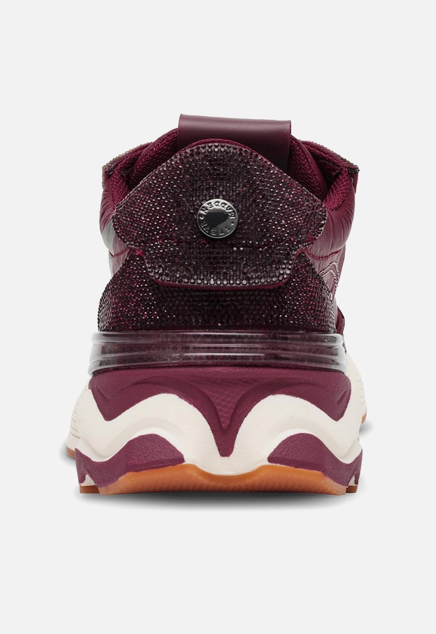 Steve Madden - Setback-r sneaker - dk cherry lacq