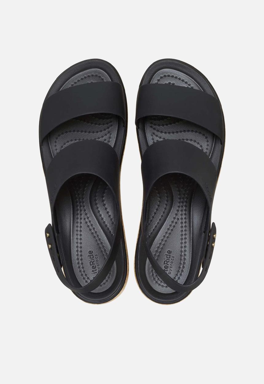 Crocs - Brooklyn klyn cork low wedge - black