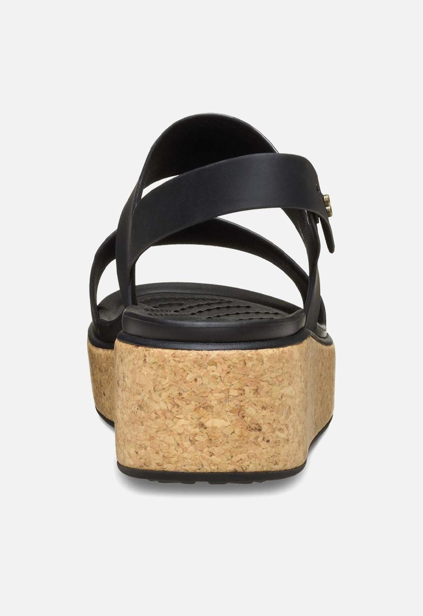 Crocs - Brooklyn klyn cork low wedge - black