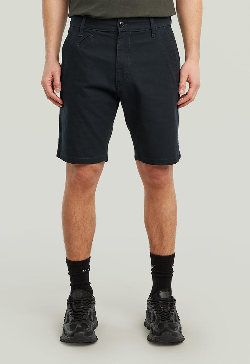 G-STAR - Bronson 3.0 slim chino short - blue