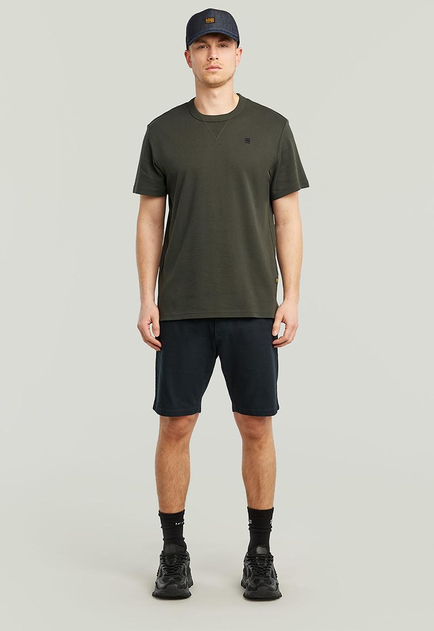 G-STAR - Bronson 3.0 slim chino short - blue