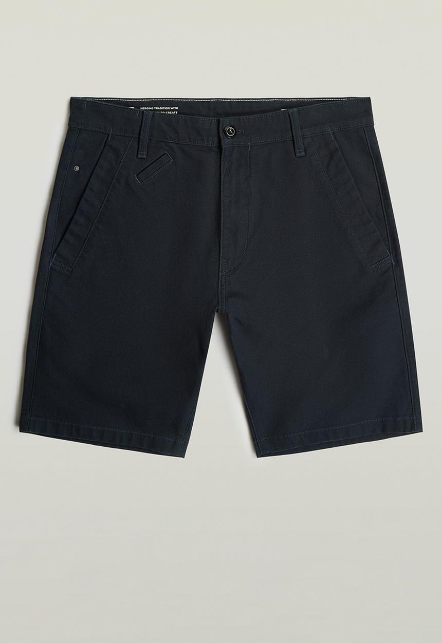 G-STAR - Bronson 3.0 slim chino short - blue