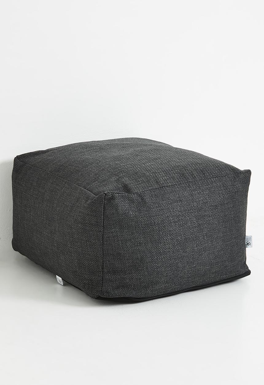 Sixth Floor - Gondor ottoman - charcoal