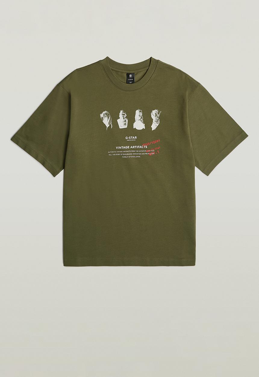 G-STAR - Artifacts Boxy R T - Shadow Olive