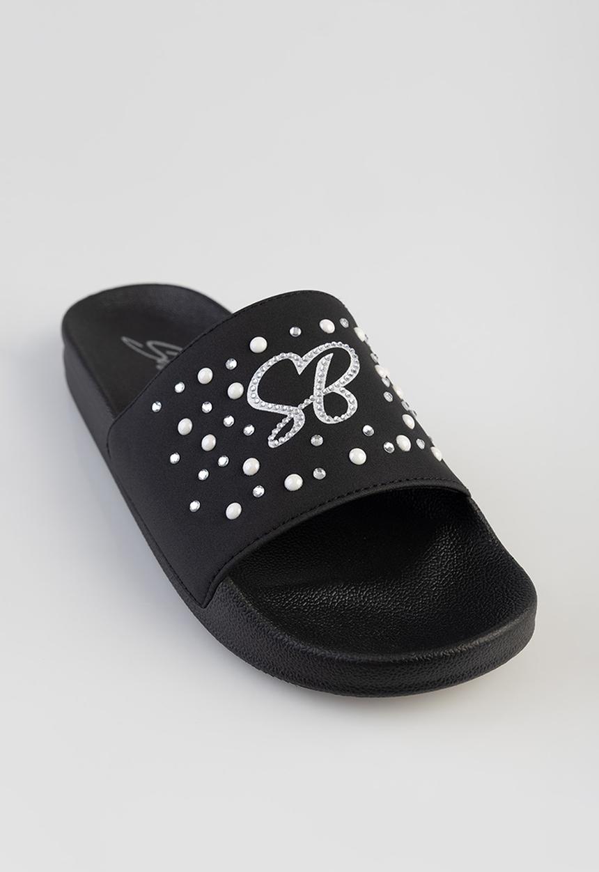 SISSY BOY - PAULA SLIDE - BLACK