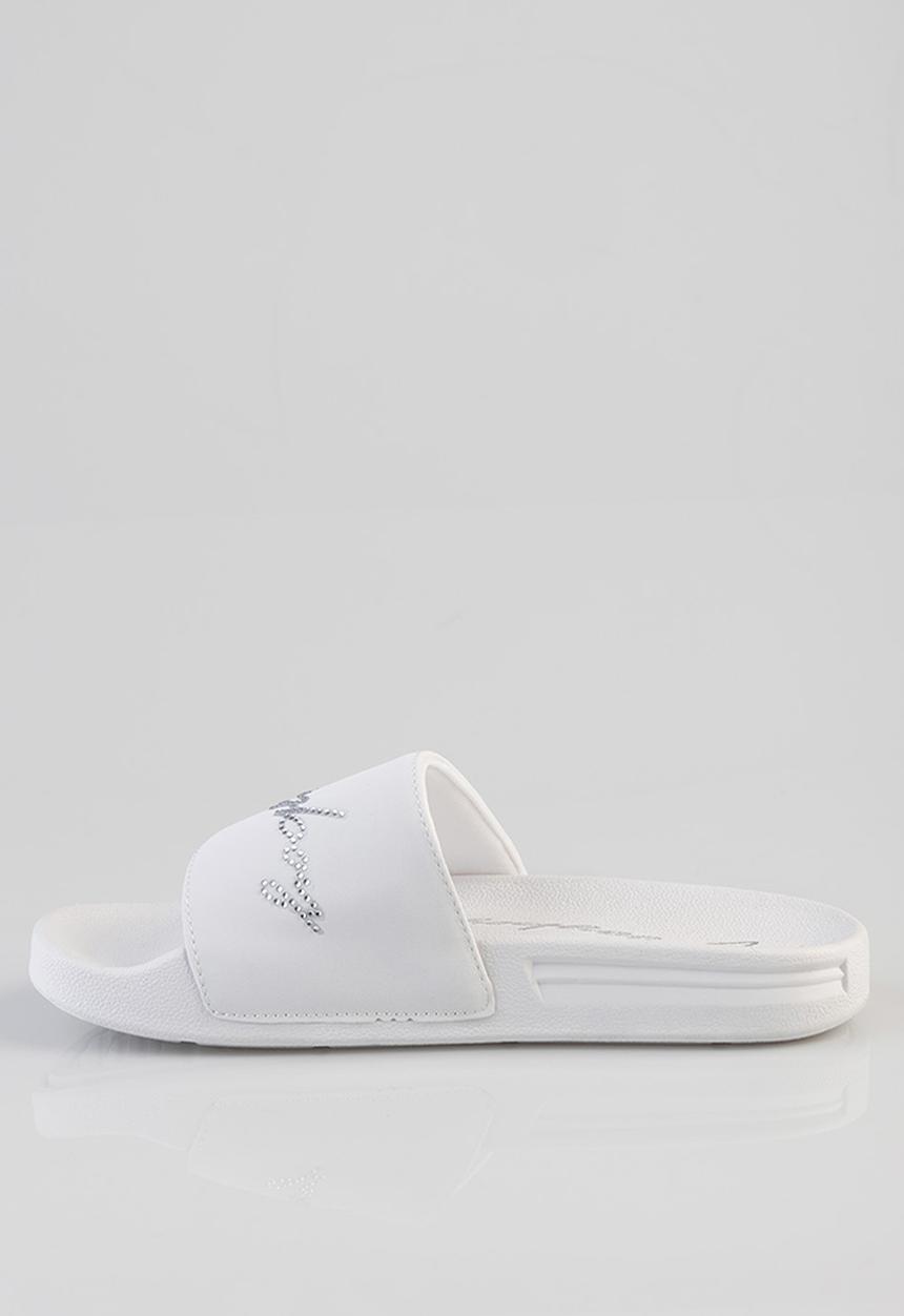 SISSY BOY - PAULA BOLD SLIDE - WHITE