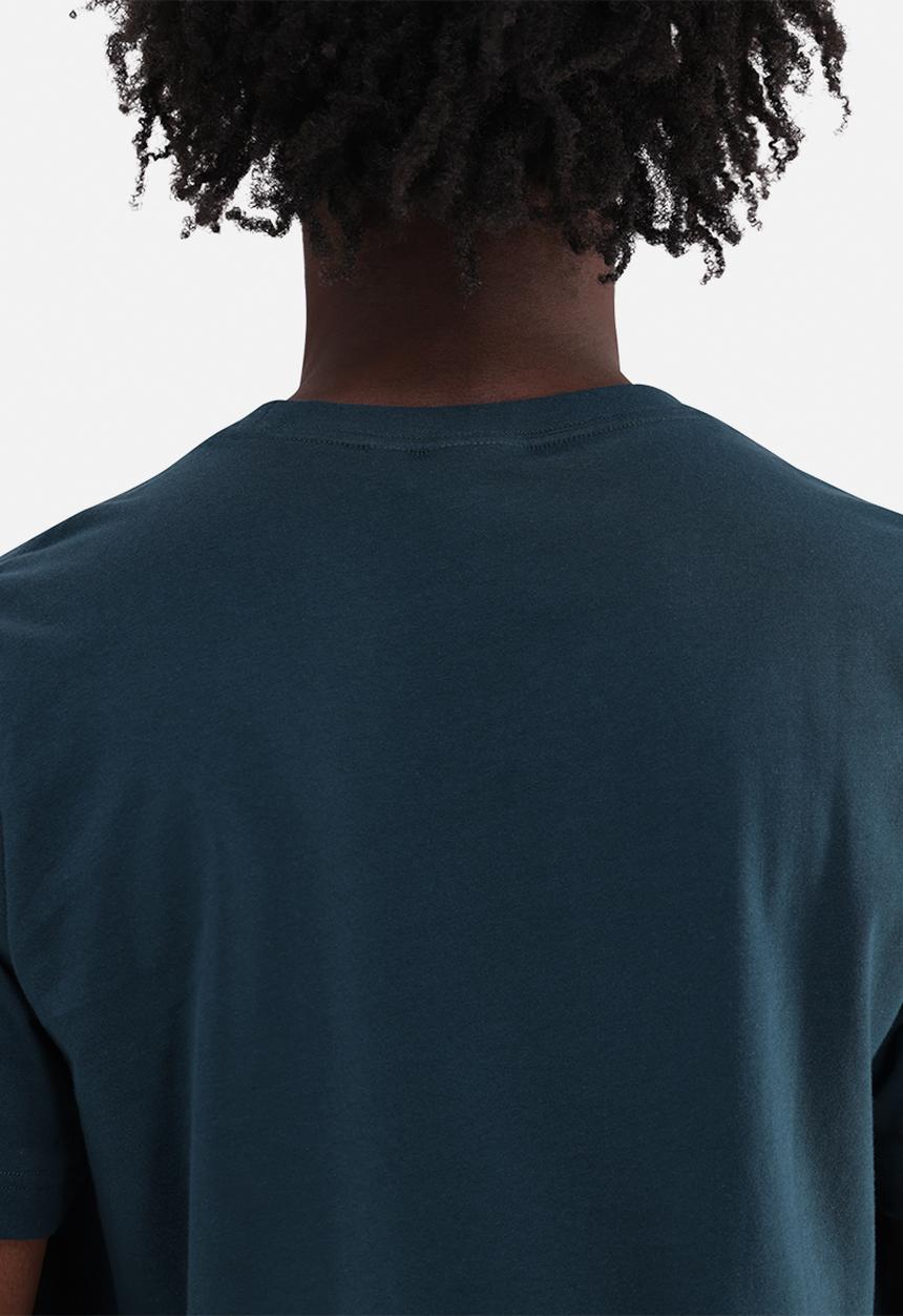 adidas Originals - Trefoil Tee - Blue  aurora ivy
