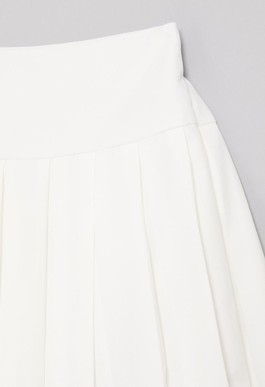 Pop Candy - Pleated skirt - white