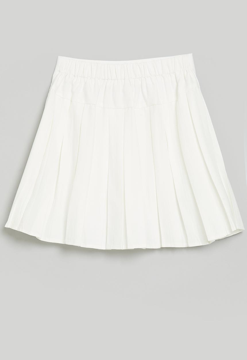 Pop Candy - Pleated skirt - white