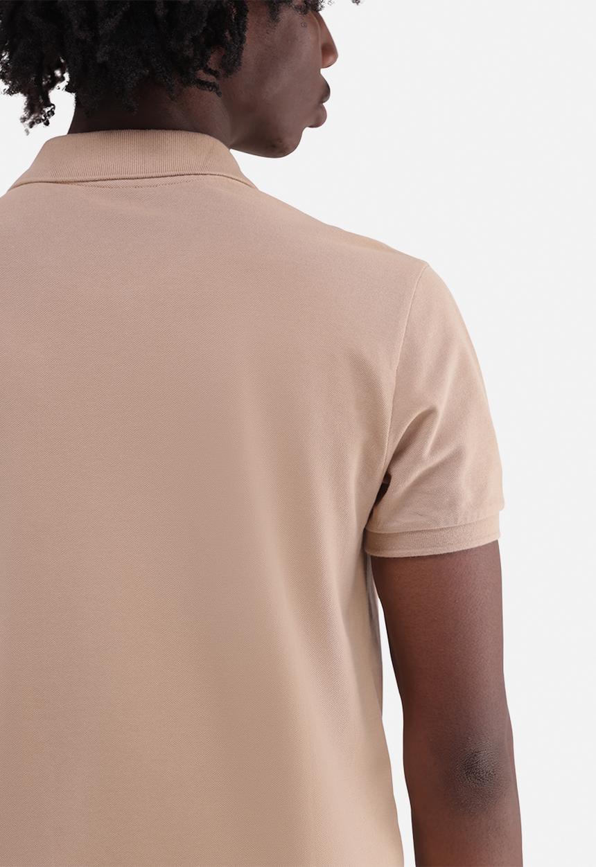 adidas Performance - Essentials Small Logo Piqué Polo Shirt - Brown