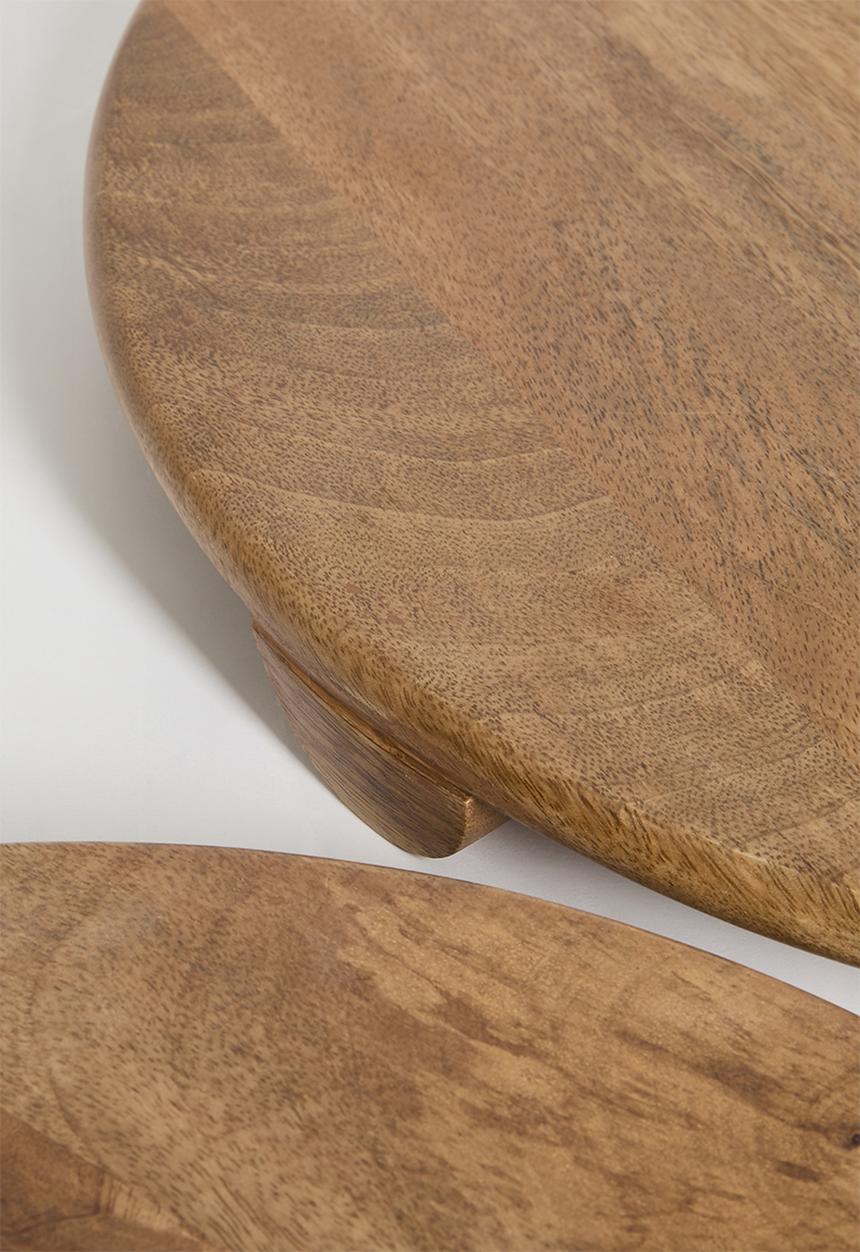 Sixth Floor - Stack wooden platter Large - Natural