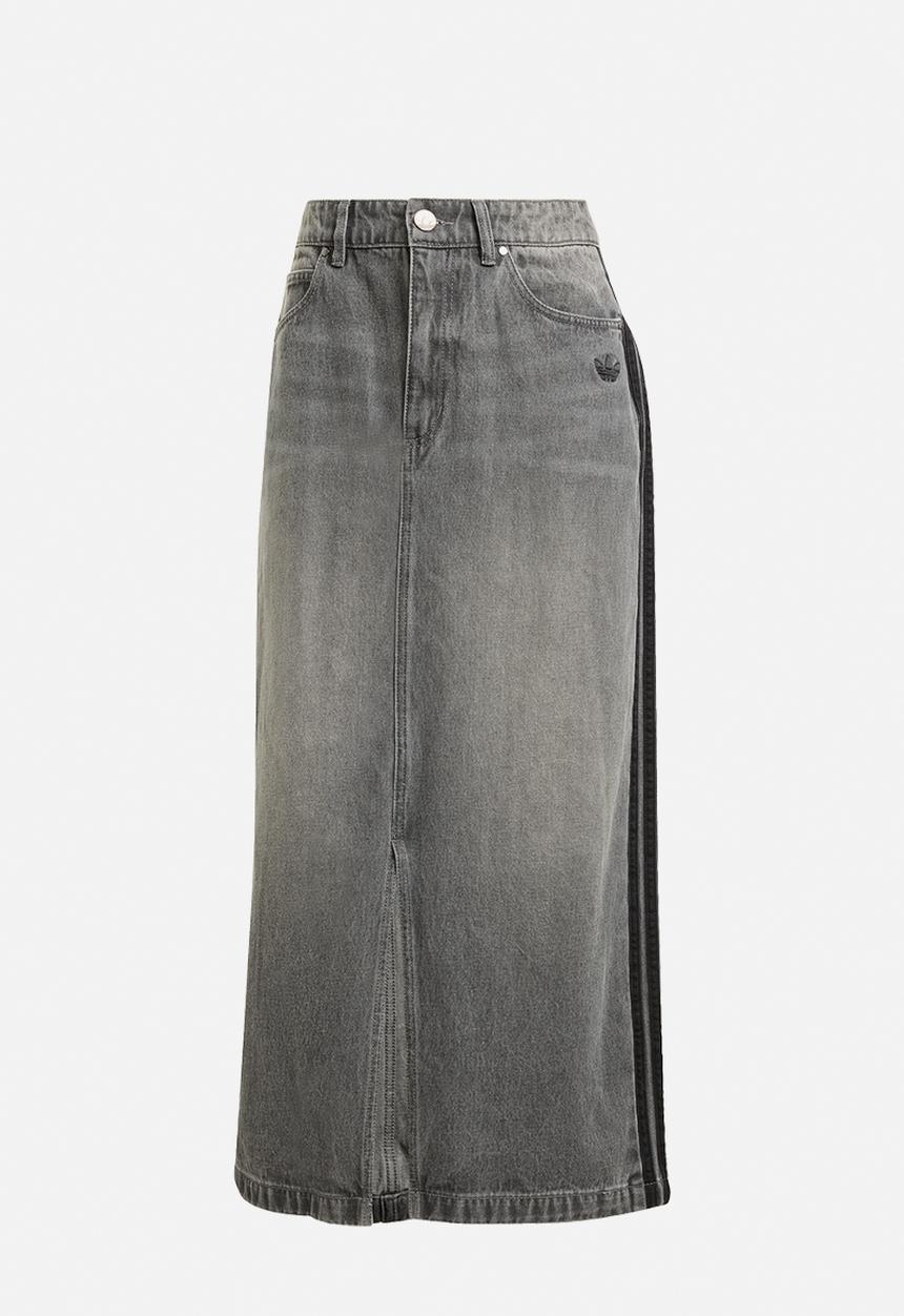 adidas Originals - Denim Long Skt - black
