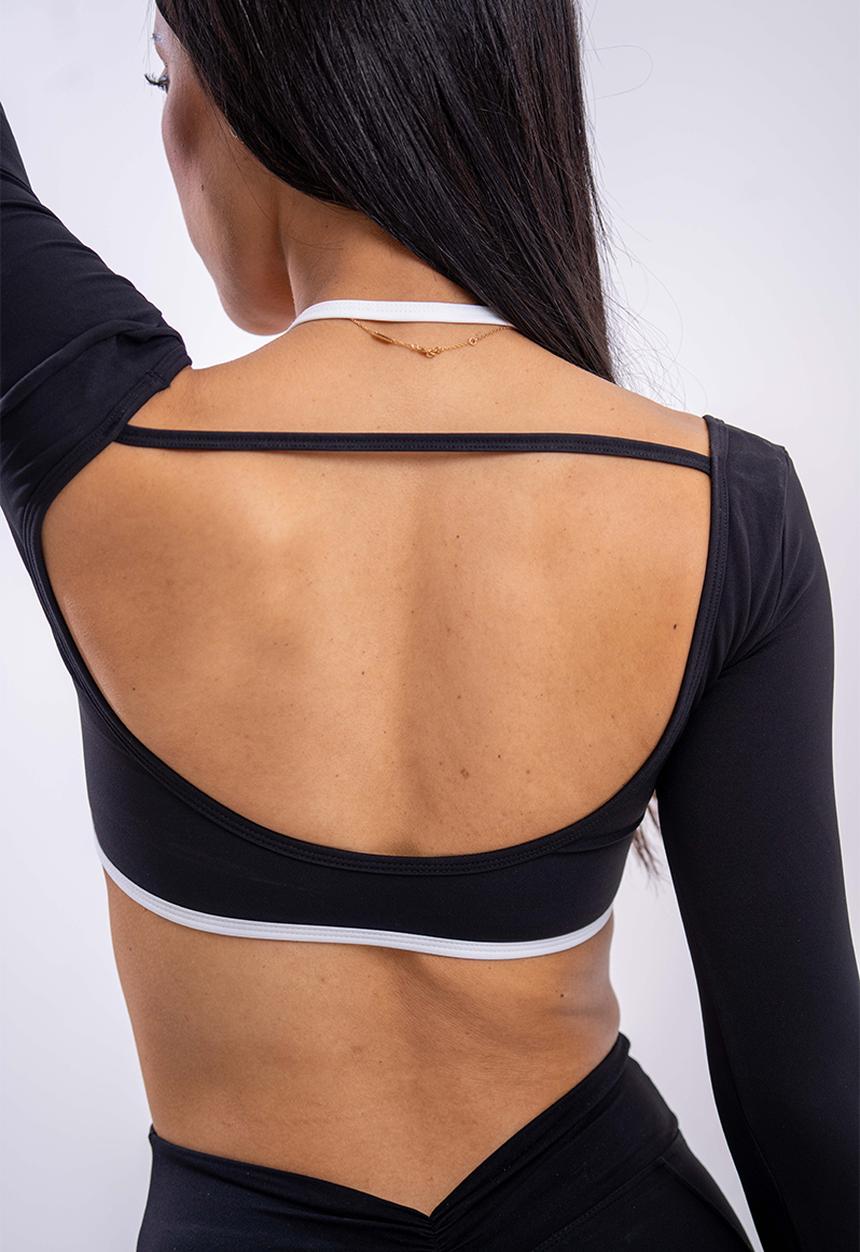Net Athletic - Cupid curve top - jet black