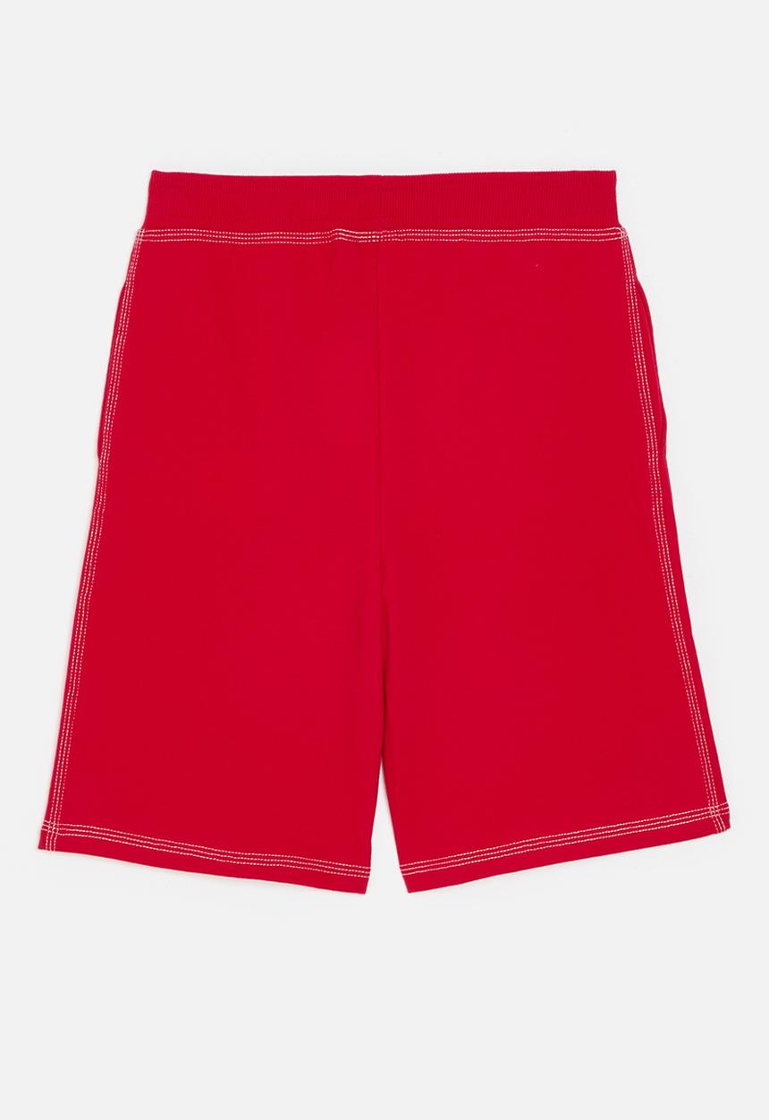 POLO - Boys allan short - samba red