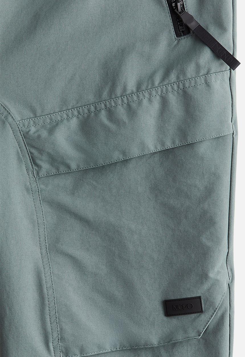 H&M - Regular fit sports cargo joggers - dark sage green