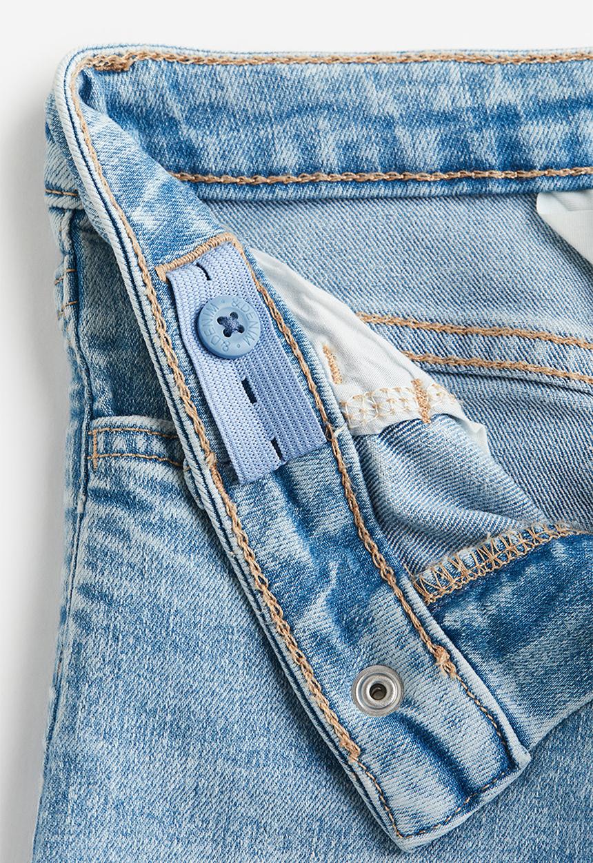 H&M - Superstretch wide leg jeans - denim blue