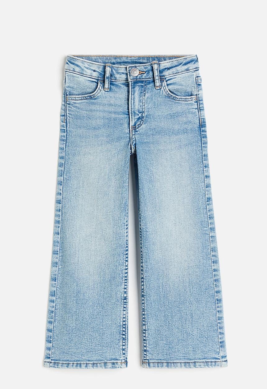 H&M - Superstretch wide leg jeans - denim blue