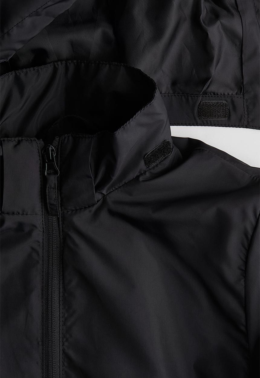 H&M - Hooded windbreaker - black