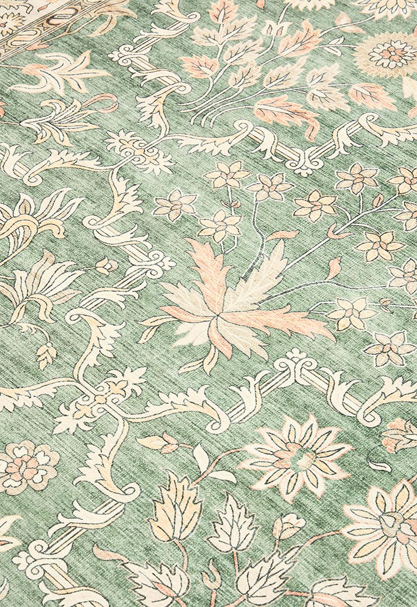 Fotakis - Labyrinth Floral Rug - Sage