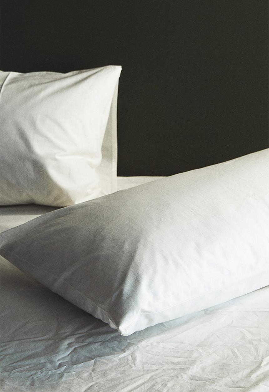H&M - Cotton pillowcase - white