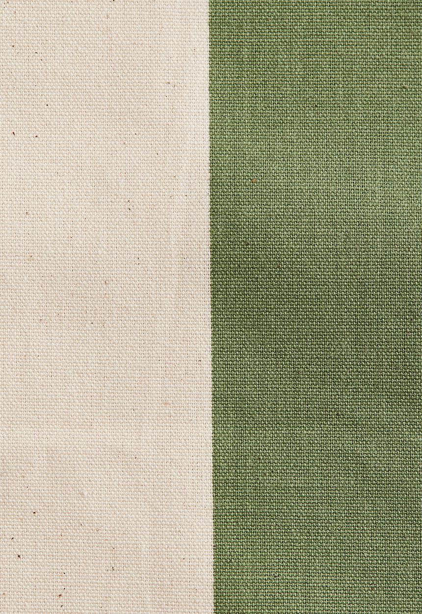 H&M - Outdoor cushion cover - green striped