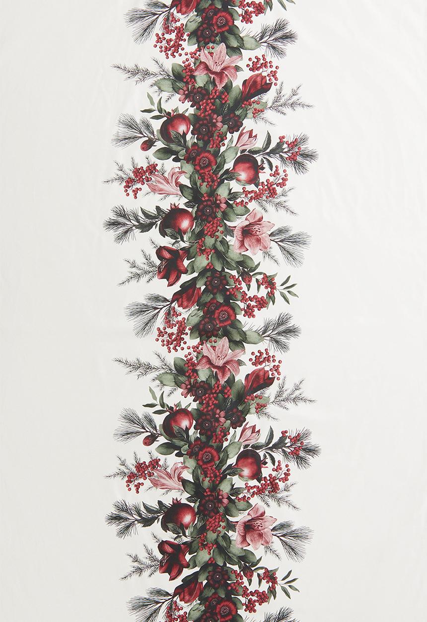 H&M - Water-repellent tablecloth - white flowers