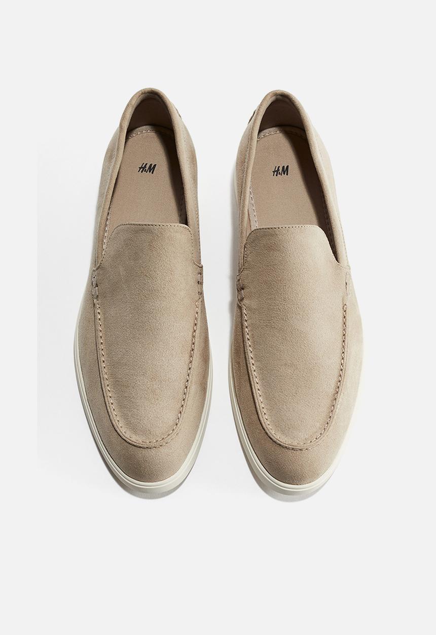 H&M - Moccasin-seam loafers - beige