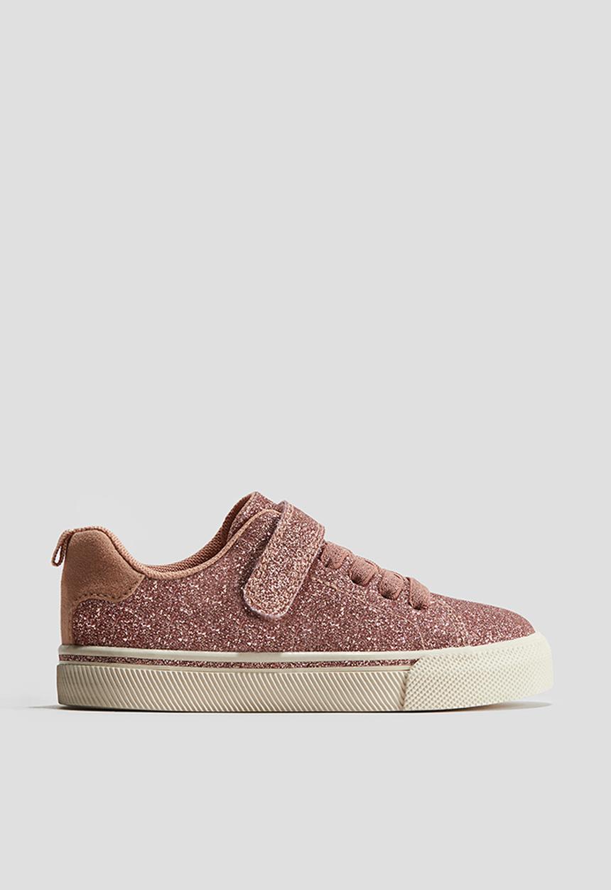 H&M - Glittery trainers - dark dusty pink