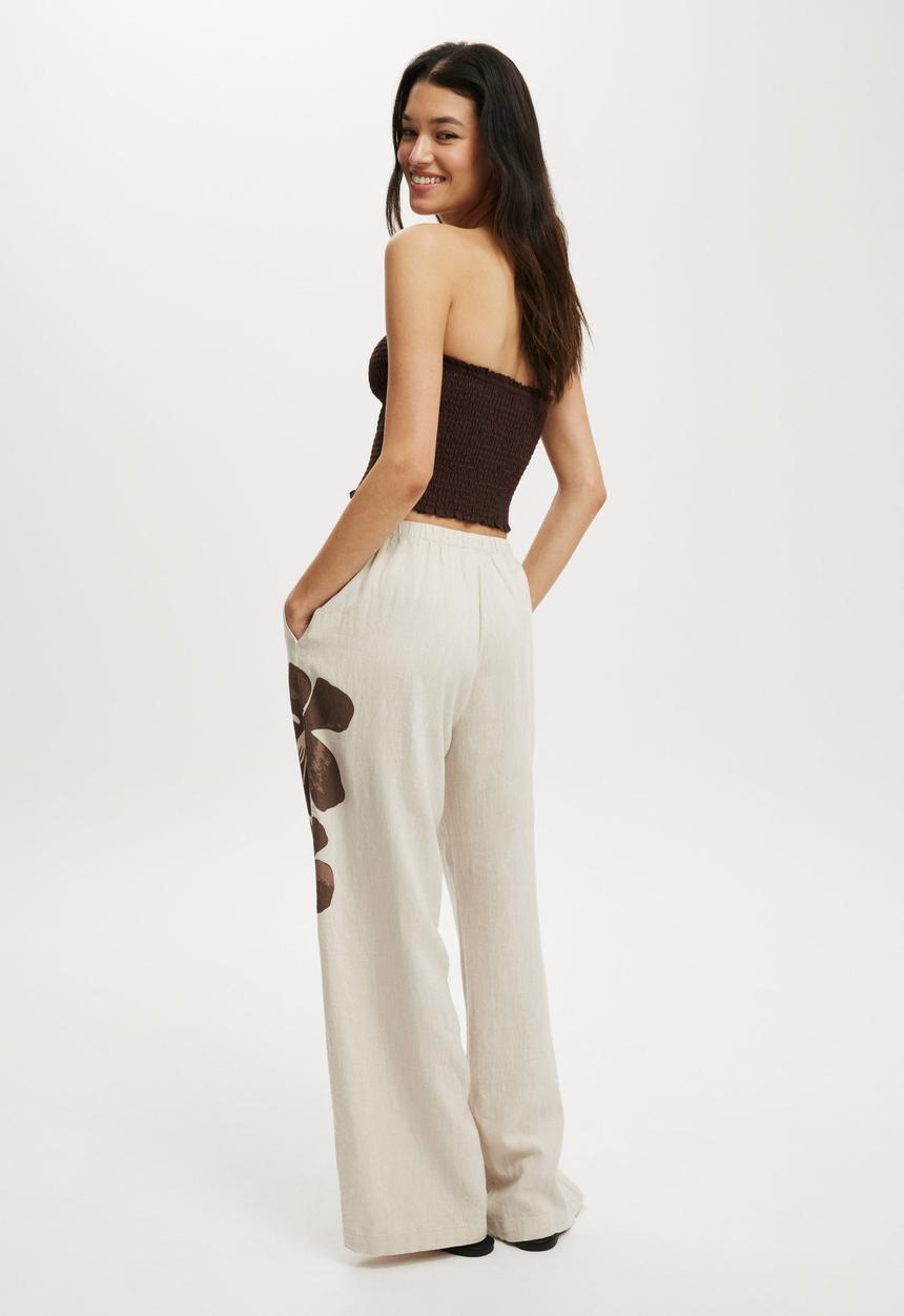 Cotton On - Haven wide leg pant - surf flower print