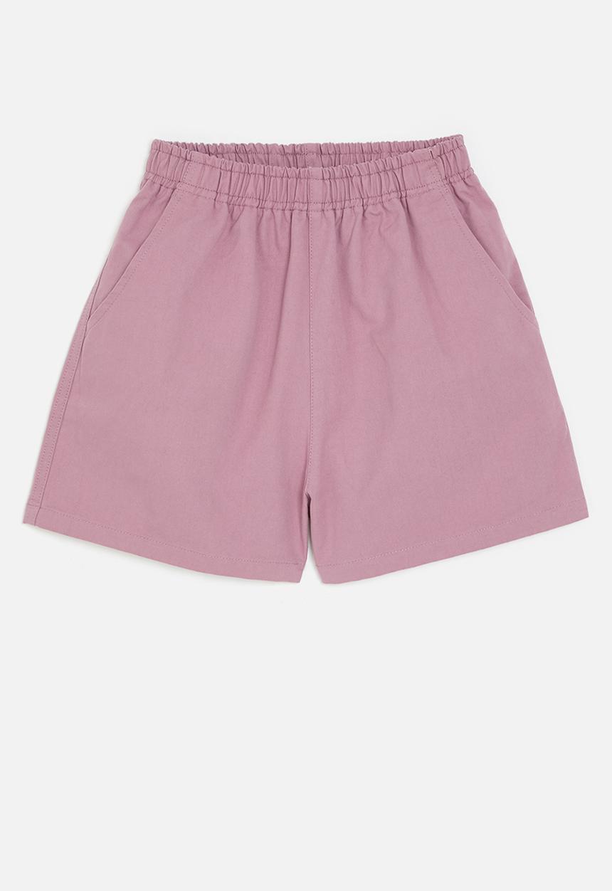 Pop Candy - Shorts with slanted inset pockets - pink