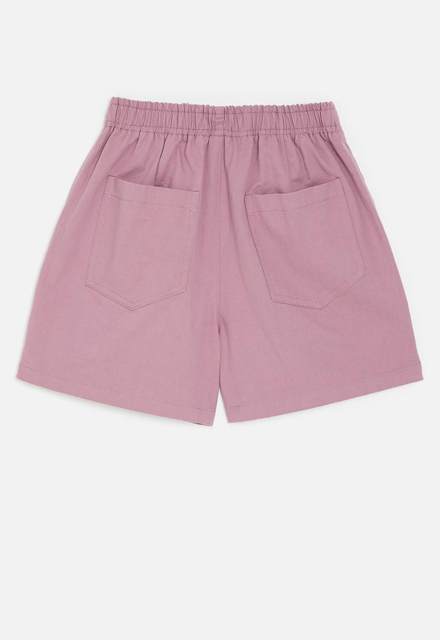 Pop Candy - Shorts with slanted inset pockets - pink
