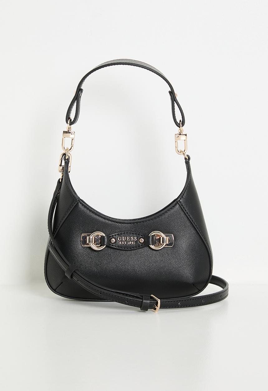 GUESS - Mimina mini top zip crossbody - black