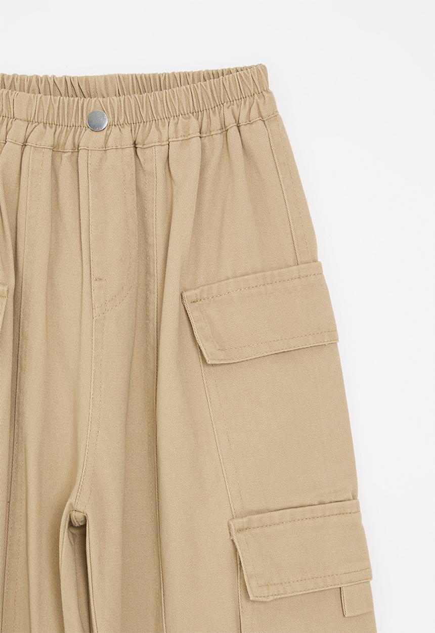 Pop Candy - Utility pants - beige
