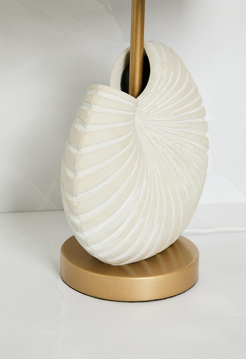 Shell table lamp - Natural