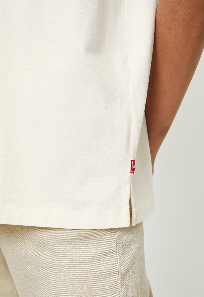 Levi’s® - Gr tabor tee - cowboy boot and hat egret graphic	