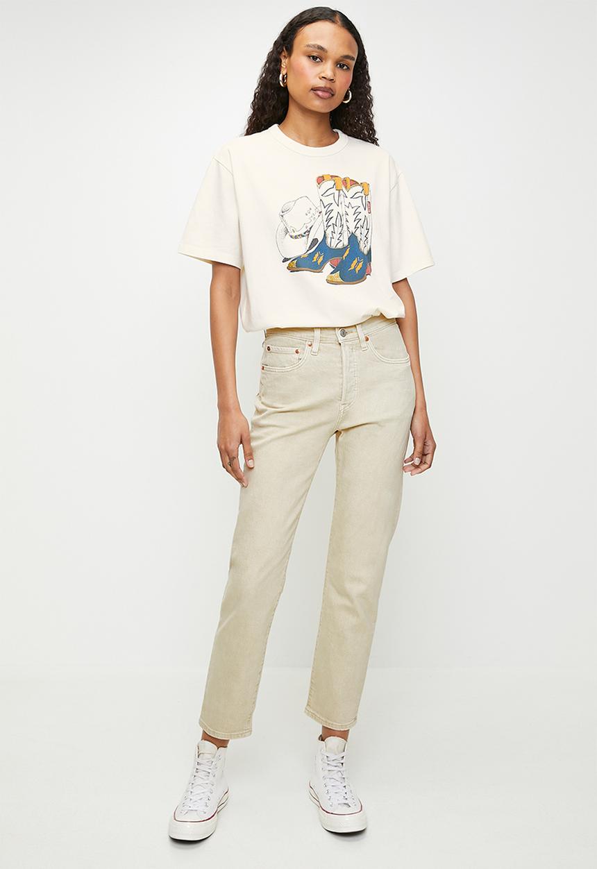 Levi’s® - 501® Crop - spacey brown rice	