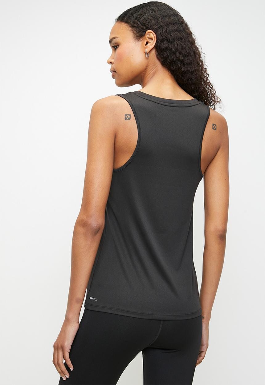 PUMA - W Tad Essential Sleeveless Tank Big Logo - Black