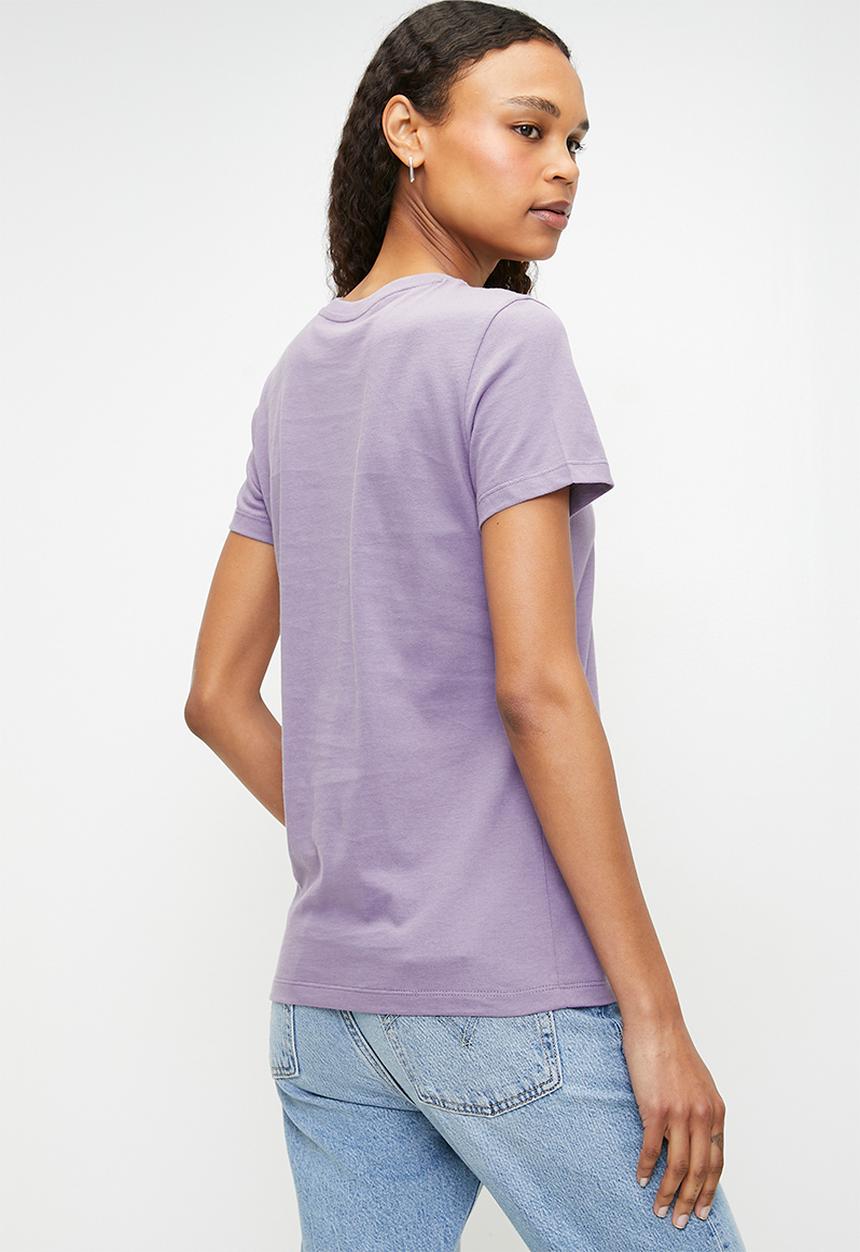 PUMA - Ess+ Hypernatural Tee W - Pale Plum