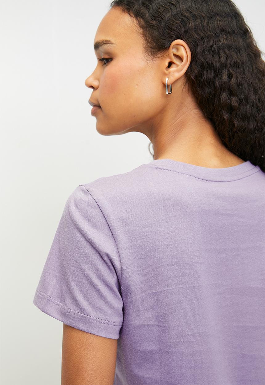 PUMA - Ess+ Hypernatural Tee W - Pale Plum