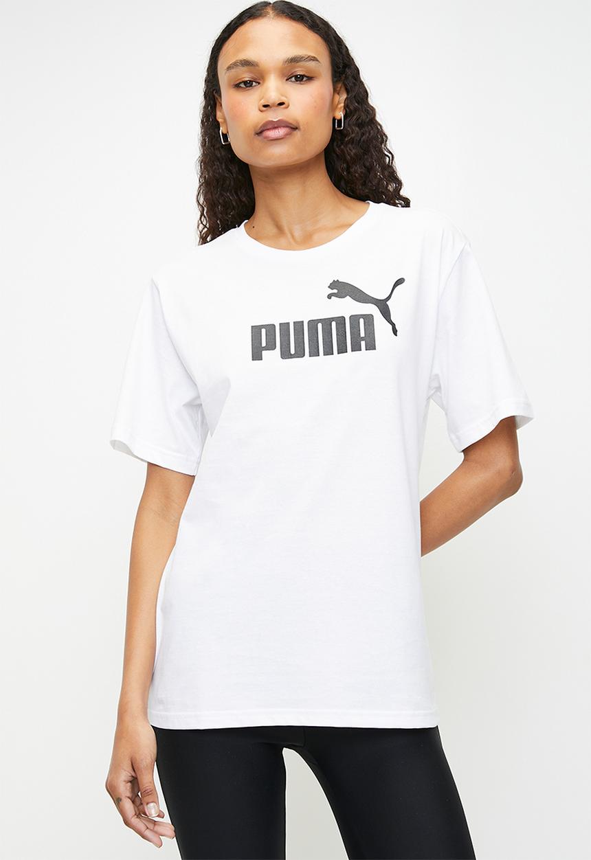 PUMA - Ess No. 1 Logo Relaxed Tee W - Puma White