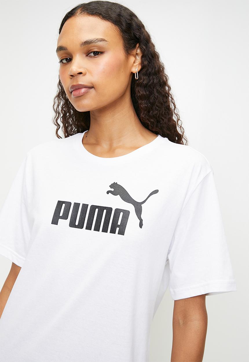 PUMA - Ess No. 1 Logo Relaxed Tee W - Puma White