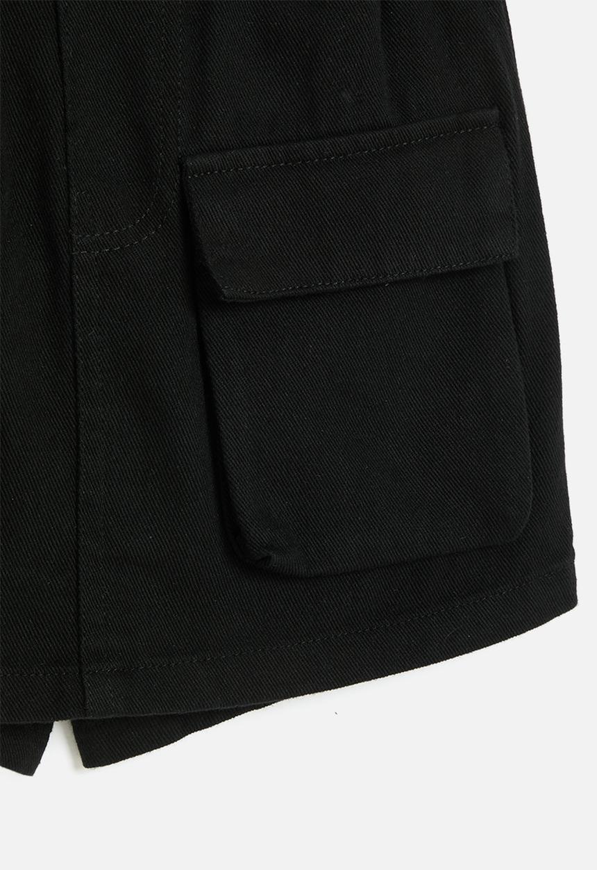 Pop Candy - Cargo shorts with hybrid pockets - black