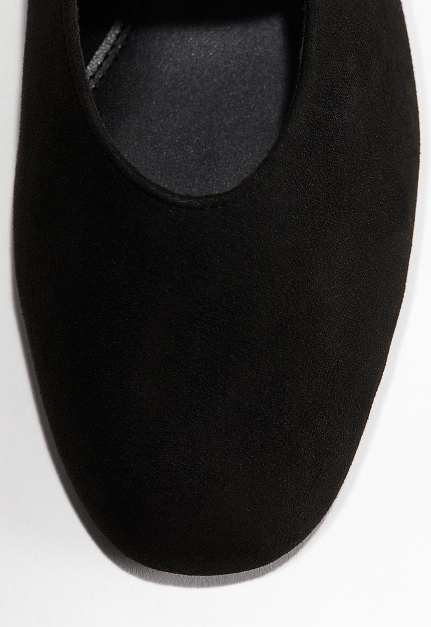 H&M - Mary jane ballet pumps - black