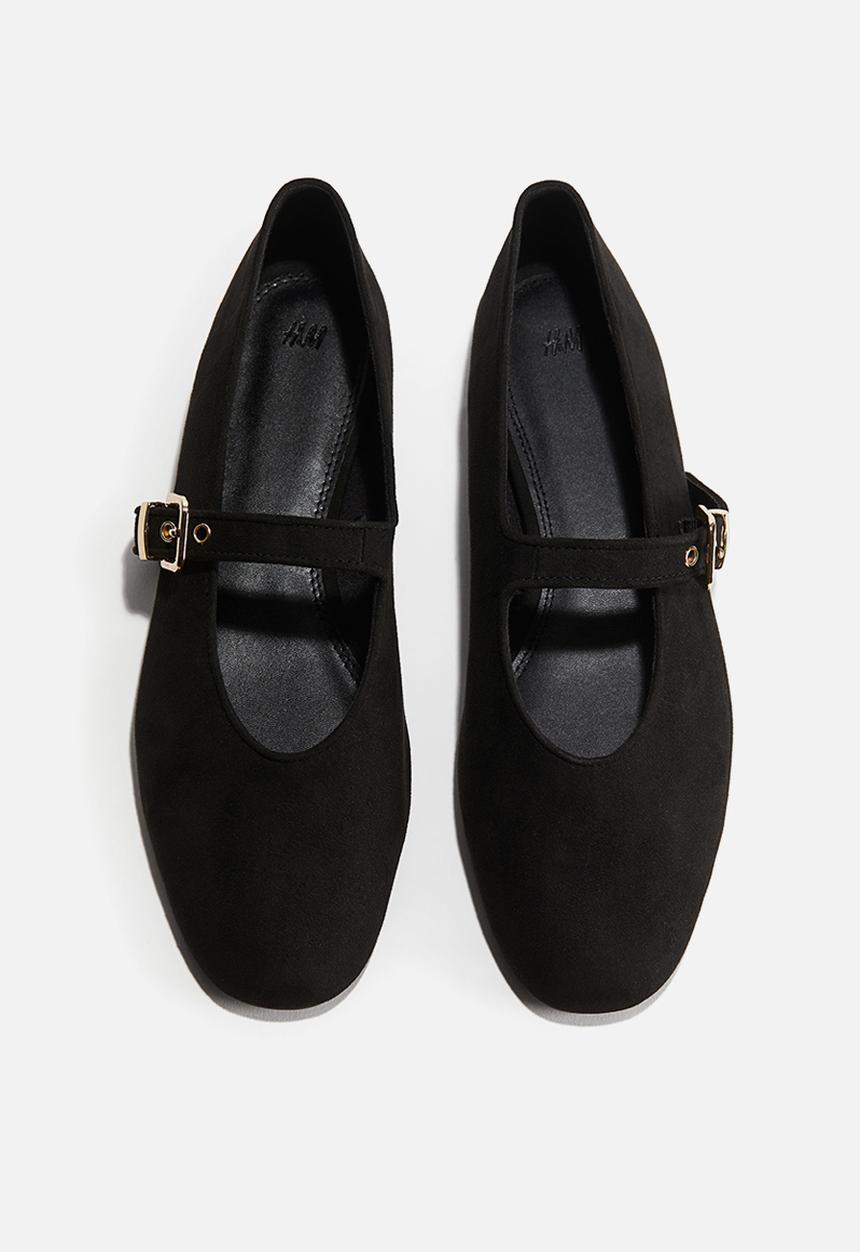 H&M - Mary jane ballet pumps - black