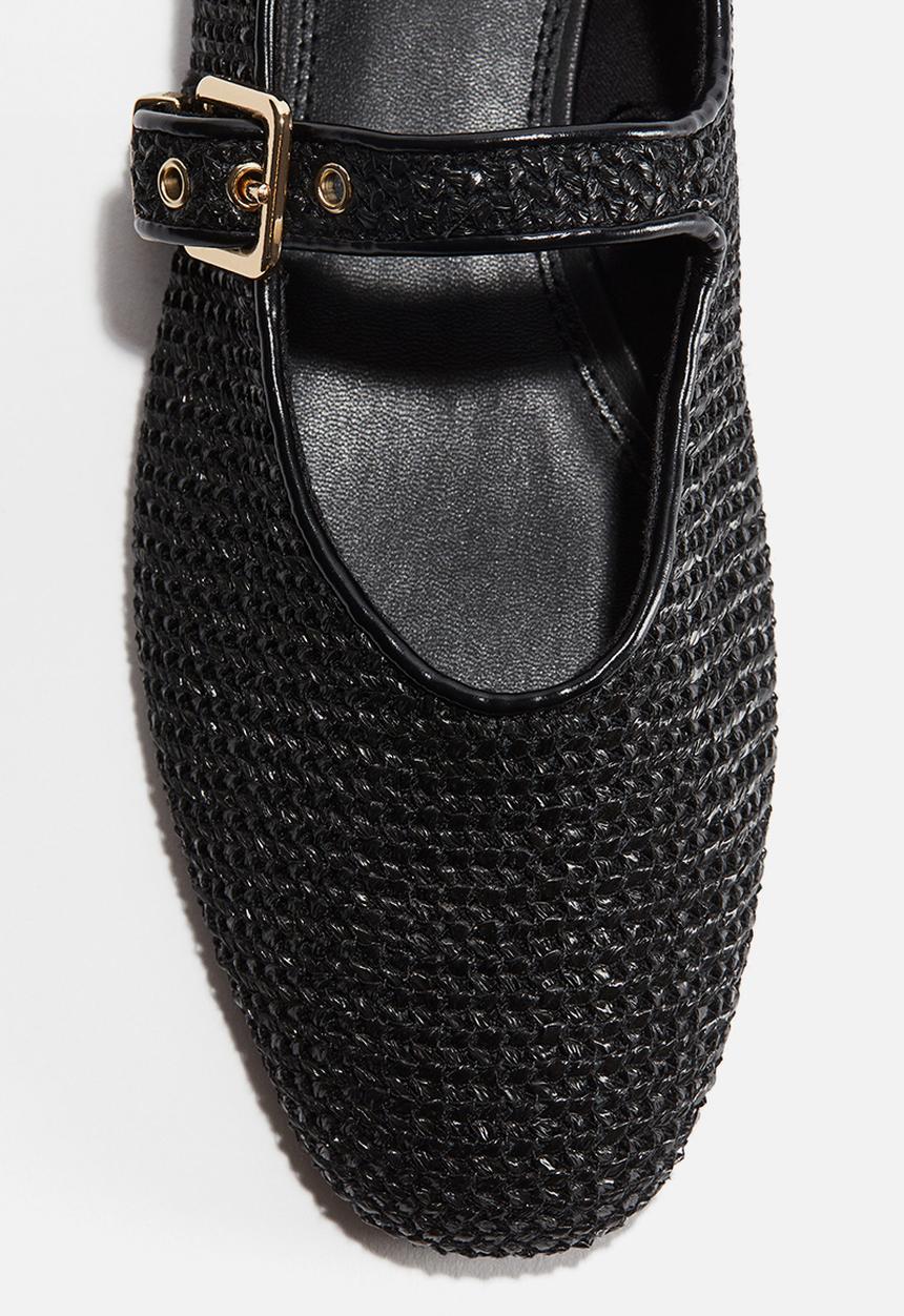 H&M - Braided mary janes - black